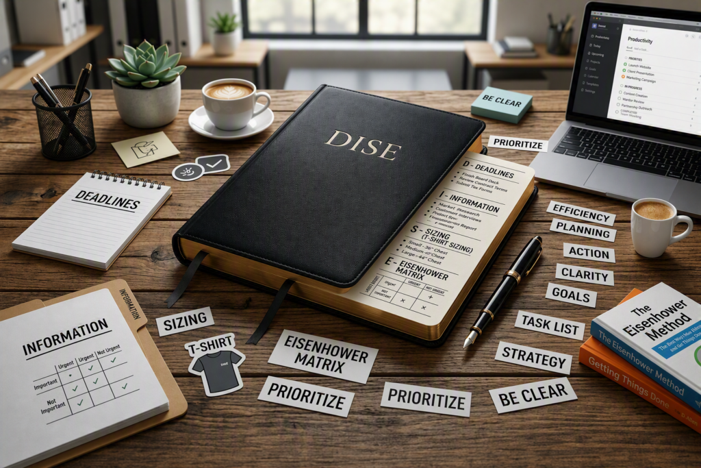 The DISE Method of Productivity 1 Website HeaderAug2026